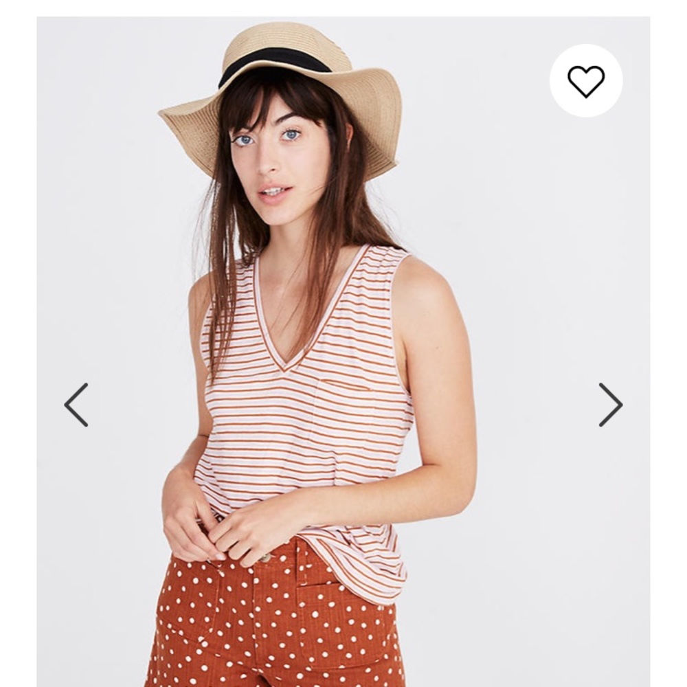 Madewell 100% cotton tank top//accepting offers